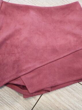Heatbeeps Faux Suede Skort